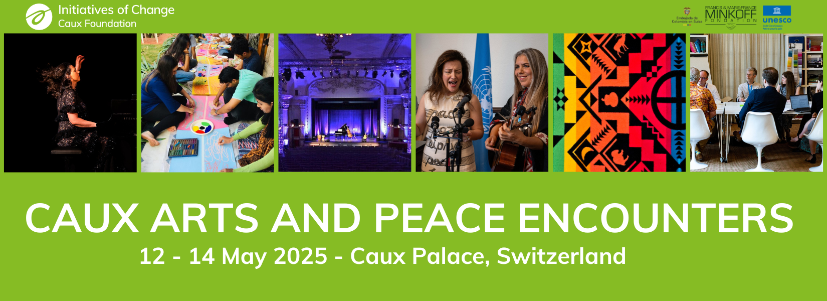 Arts and Peace Encounters May 2025 banner EN