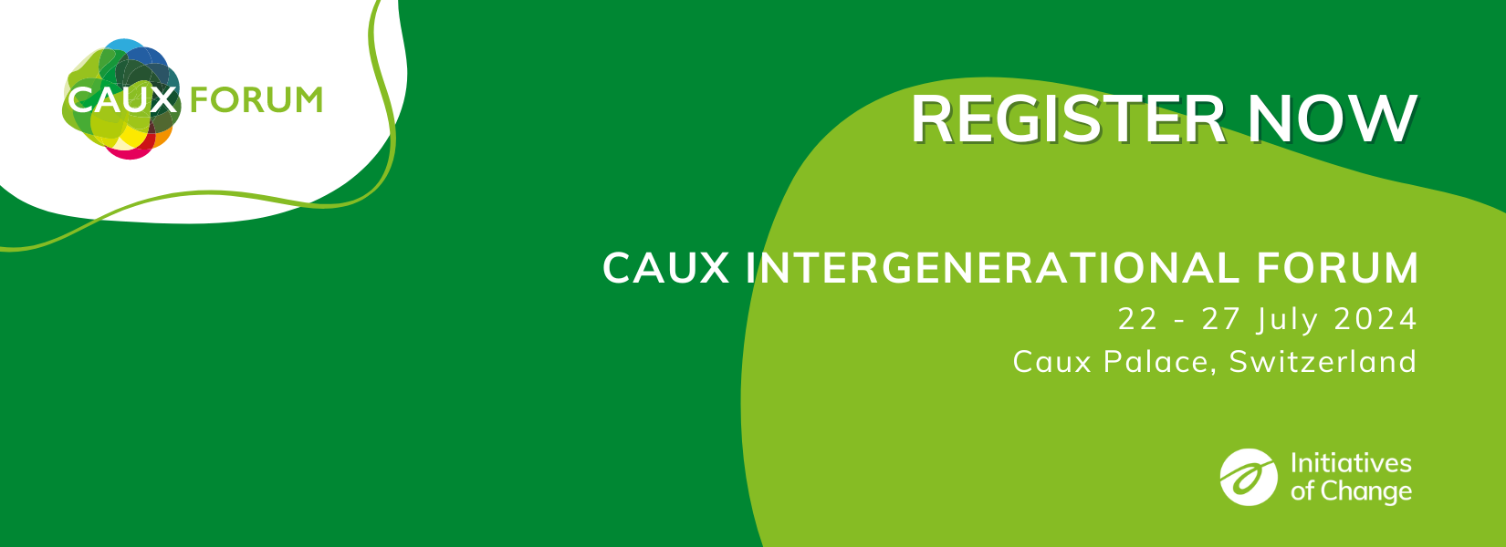 Caux Intergenerational Forum banner EN