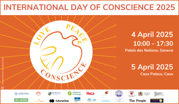 International Day of Conscience 2025 rect with logos EN
