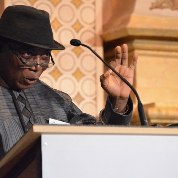 Imam and Pastor, Pastor speaking in Caux 2012