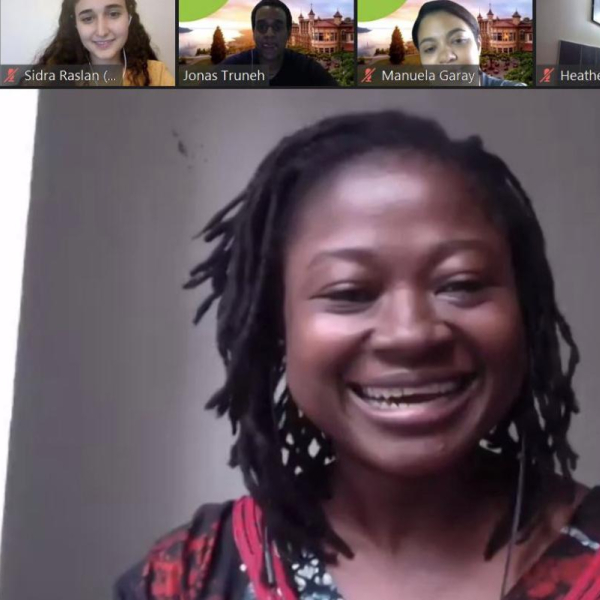 Sonita Mbah CL 2020 screenshot