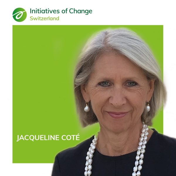 Jacqueline Coté to become President of IofC Switzerland in April 2022 Jacqueline Cote square