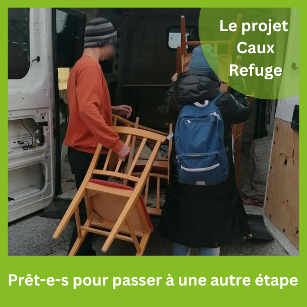 Le Caux Refuge : Prêt-e-s pour passer à une autre étape  Caux Refuge Move FR.png