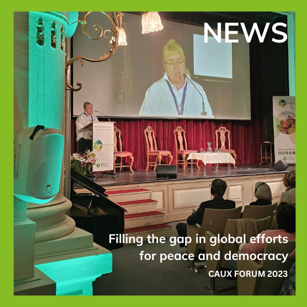 Filling the gap in global efforts for peace and democracy Caux Forum opening square website EN