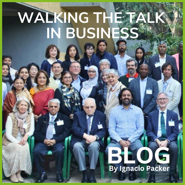 Walking the Talk in Business Ignacio India blog
