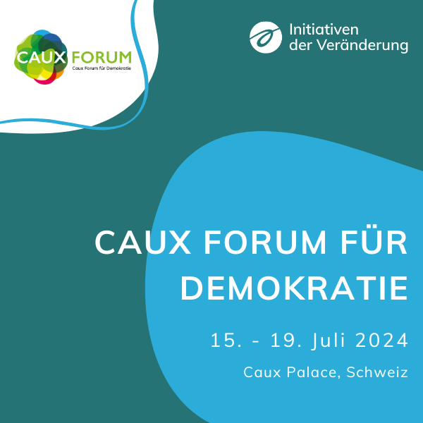 Caux Forum für Demokratie Caux Democracy Forum 2024 square DE