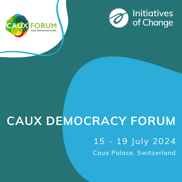 Caux Democracy Forum Caux Democracy Forum 2024 square EN