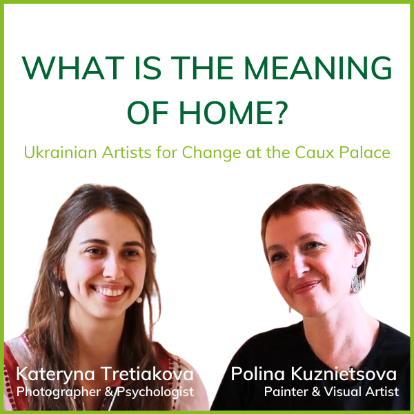 What is the meaning of home? Polina and Katya square faces EN
