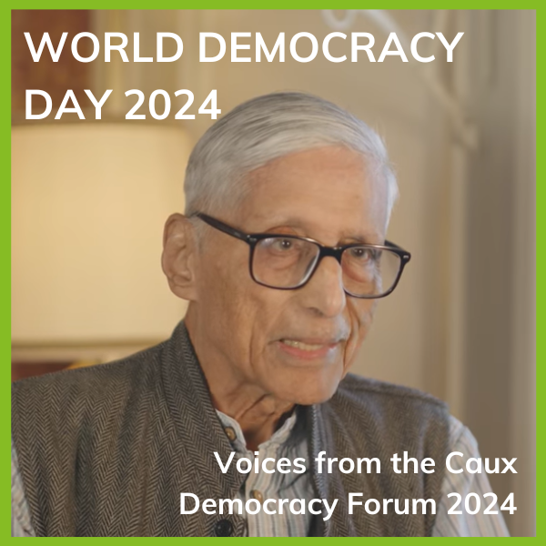 World Democracy Day 2024: Voices from the Caux Democracy Forum 2024 World Democracy Day square EN.png