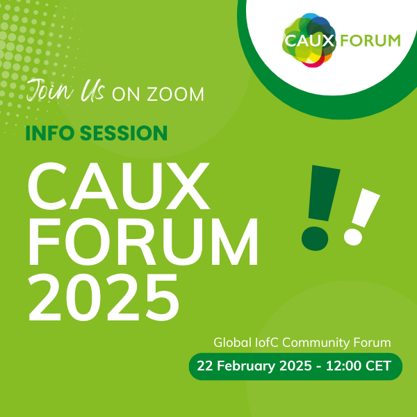Global IofC Community Forum: Discover the Caux Forum 2025 Caux Forum 2025 Info event square EN