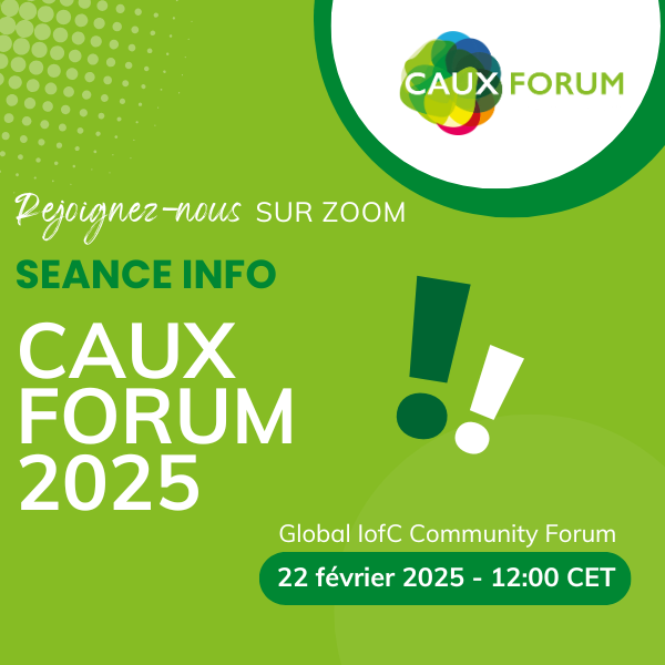 Global IofC Community Forum: Venez découvrir le Caux Forum 2025 Caux Forum 2025 Info event square FR